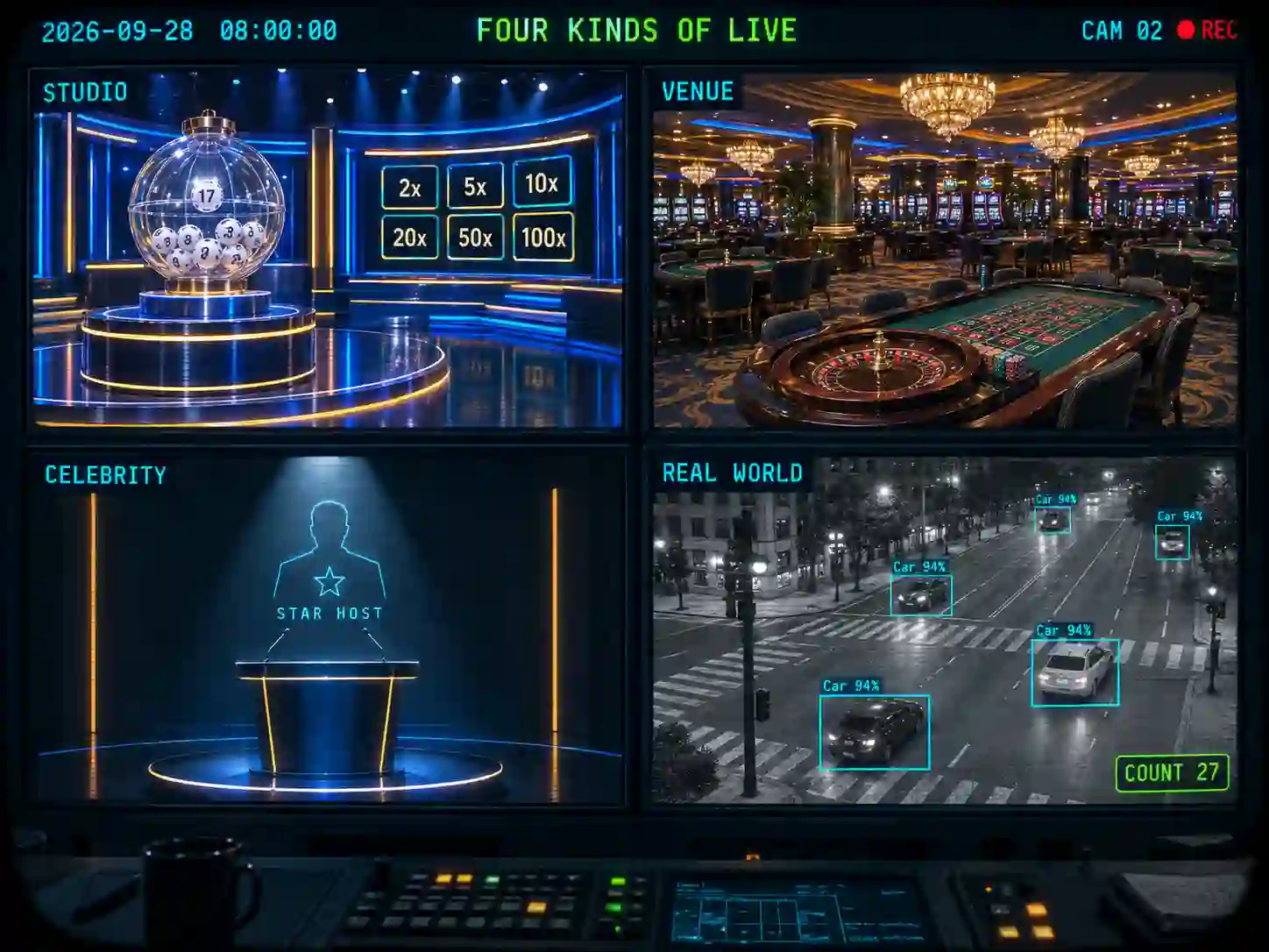 Four Kinds of Live: Disco Balls, the Hippodrome, Kevin Hart and the CCTV Feed